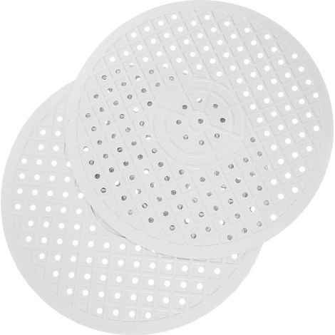 Lot de 2 tapis d'évier de cuisine, protection pour évier, égouttage rapide, pour la vaisselle et les verres-30.00X30.00X0.20CM-White (1/3)