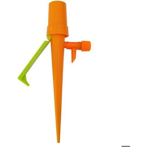 Système d'arrosage automatique - 16 pièces - Vert et Orange - Vanne de régulation - Gouttes à libération lente (1/5)