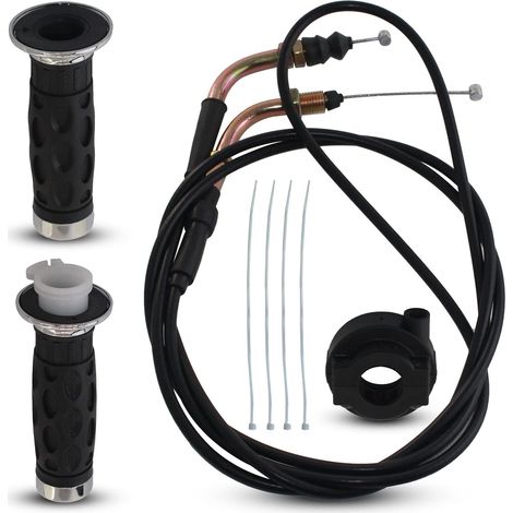 22mm Throttle Grip Set with Scooter Throttle Cable for GY6 50cc 80cc 125c 150cc (1/5)