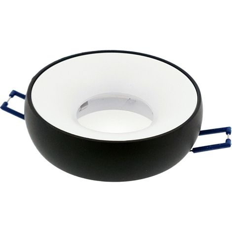Faretto incasso tondo bianco/nero GU10 Coloseum IdeaLED ID-1067 (1/2)