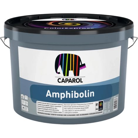 Caparol Amphibolin Universal Interior and Exterior Paint - White - 2.5 Litre