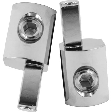 Réducteur de Câble D'alimentation 1 Paire 0ga à 4ga en Aluminium Nickelé 6061, Vis Inox et Gaines Thermorétractables Incluses, Installation Simple, pour Câblage Audio Automobile (1/5)