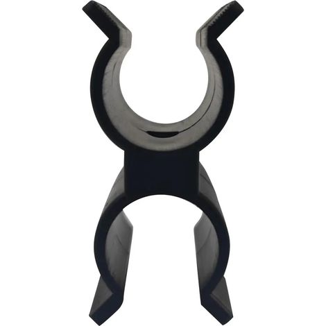 Collier de serrage double pour tube fixation sur barre maillon de chane (1/5)