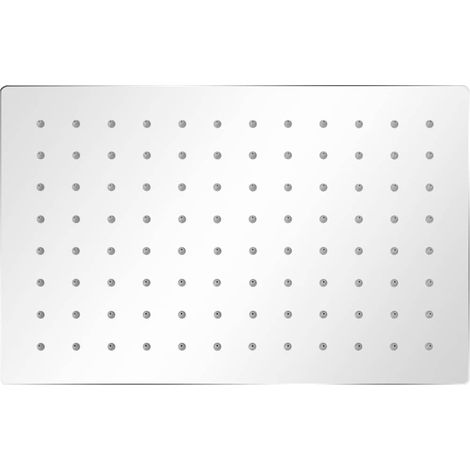Maison Exclusive - Cabezal de ducha efecto lluvia acero inoxidabl (1/5)