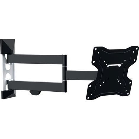 SUPPORT MURAL 2 BRAS INCLINABLE, ORIENTABLE AVEC DOUBLE DEPORT - VESA MEDIAFIX - 118420 (1/2)