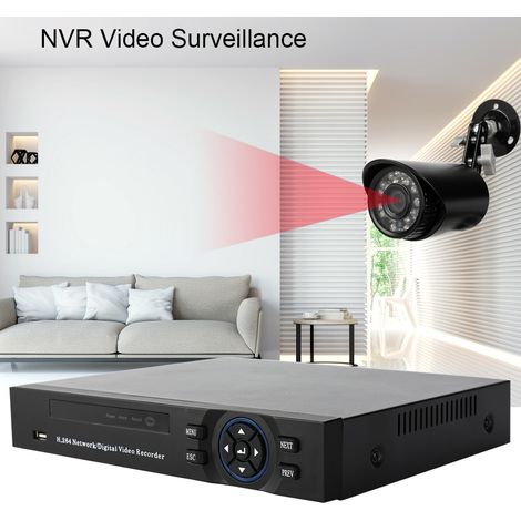 5-in-1 DVR/NVR-Kit mit 4 Kameras (1080N HD, 720P, AHD) für Videoüberwachung (EU) (1/5)