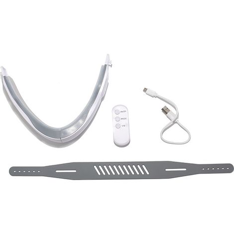1 Piece Electric V Face Massager Beauty Instrument with Slimming Vibration Double Chin Reducer (1/2)