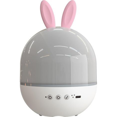 Sternenhimmel-Baby-Nachtlichtprojektor, 6 Filme, Kinder-Nachtlicht, Musikalisches und leuchtendes Bluetooth, 360°-Drehung, Fernbedienung, Kawaii-Dekoration für Schlafzimmer, Osterdekoration, Geschenk (1/4)