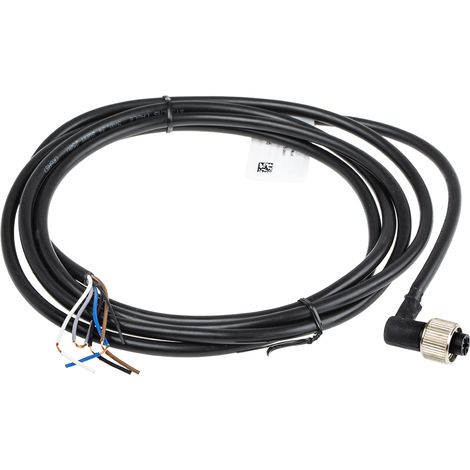 Connecteur pré-câblé RS PRO 5 conducteurs , M12 Femelle, 2m ( Prix pour 1 ) (1/2)