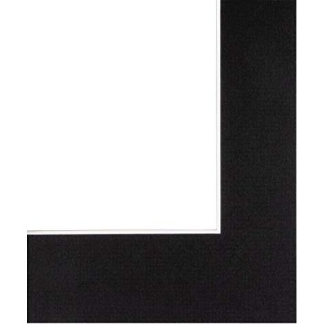 Hama 00063247 Passe-partout , 40 x 50 cm per foto 30 x 40 cm, colore: Nero (1/3)
