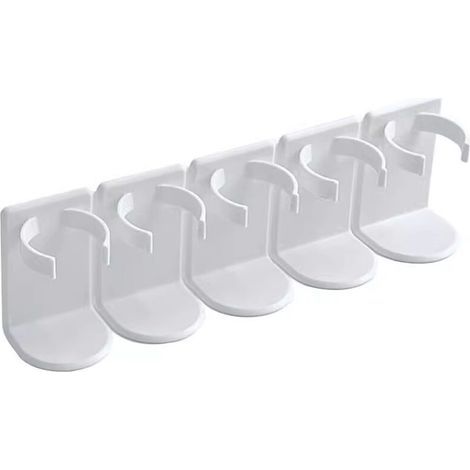 Boîte de rangement murale pour la porte arrière d'une armoire à miroir, étagère de rangement de salle de bain pour crème pour les mains, dentifrice et nettoyant visage, 23,4 x 7 x 4,2 cm (1/4)