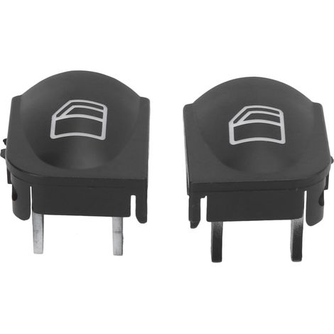 Jeu de 2 Capuchons de Commutateur de Vitre 2038200110 pour Mercedes-Benz Classe C W203 C230 C240 (1/5)