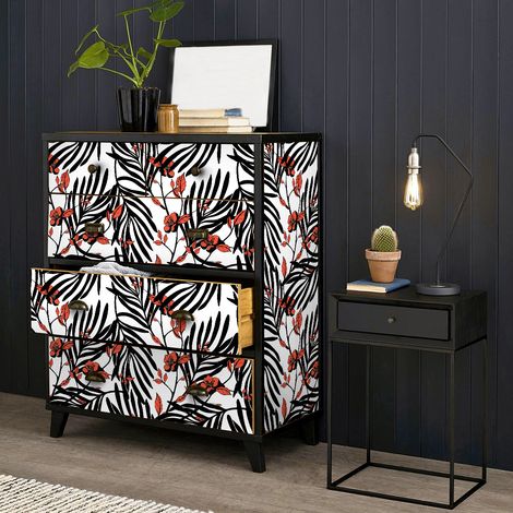 Sticker meuble tropical kobea 60 x 90 cm (1/5)