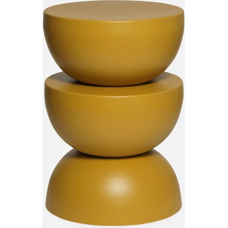 Mesa auxiliar o mesita de metal
