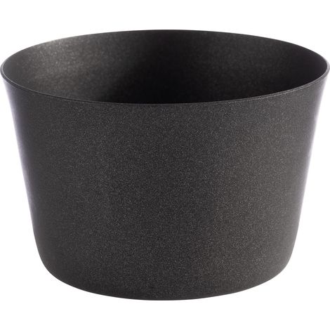 Levant Bol Ø 8,5 cm, hauteur 5,5 cm en acier inoxydable, couleur : gris noir 0,2 l (1/5)