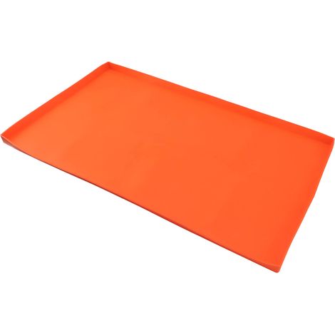 Tapis de cuisson en silicone, housse de protection pour plaque de cuisson Blackstone 36 pouces, orange (1/5)