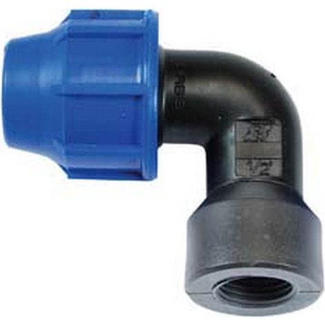 5PZ RACCORDO A COMPRESSIONE GOMITO 90° FEMMINA PN16 - ø mm-40x F 1" ¼