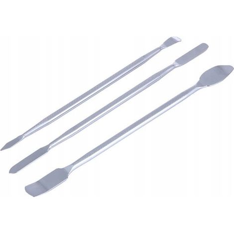 Spatole in metallo, spatole per aprire telefoni, applicare fondente, set da 3 pz. (6 consigli)