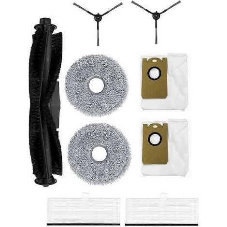 accessoires pour balayeuse Proscenic M9 : brosse principale, filtre et sacs à poussière (1/5)