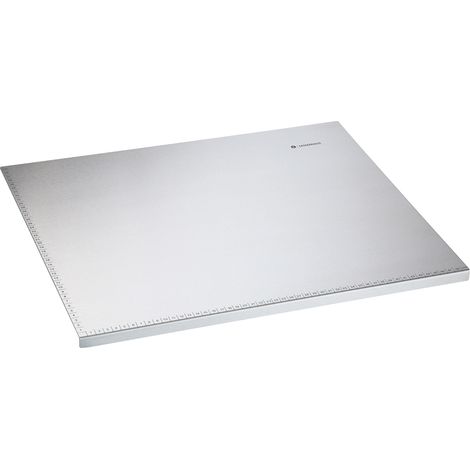 Tagliere per pasticceria, acciaio inox, 50 x 40 cm / Zassenhaus (1/4)