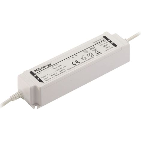 Alimentation Leds 12vdc 60w 5a Ip67 Pcenergy Pce60-12-5-led-e