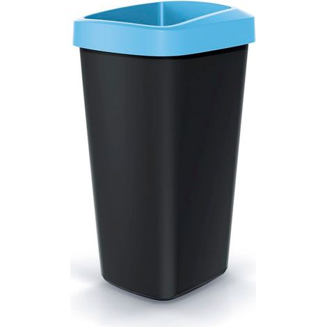 KEDEN Seau de recyclage avec couvercle ouvert pratique 45L Compacta Q 39x29x61 cm (1/4)