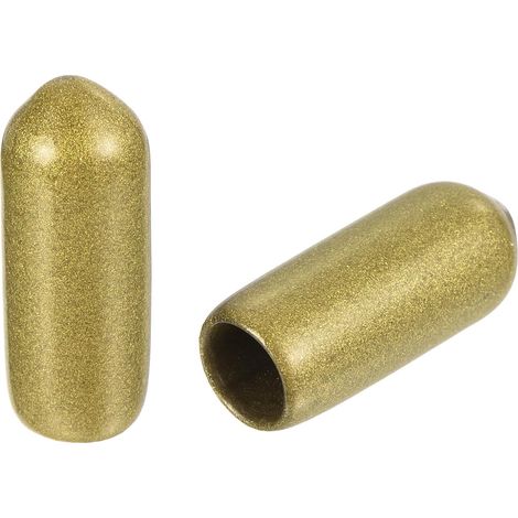 100pcs Embouts en Caoutchouc 6 mm ID Vis Filetage Protecteur Or (1/5)