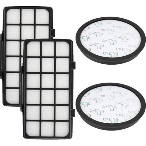 2x HEPA-Filter für Rowenta X-Trem Power Cyclonic RO6984EA RO6941EA RO6963EA RO6921EA RO6971EA RO6993EA Staubsaugerzubehör (1/4)