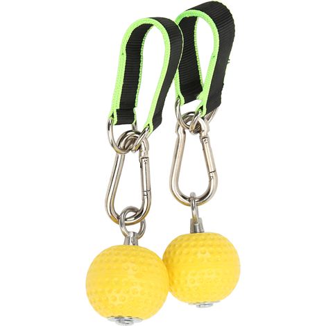 Set mit Klimmzugbällen, mit Schlaufe, rutschfest, für Fitness und Armkräftigung, 72 mm (1/5)