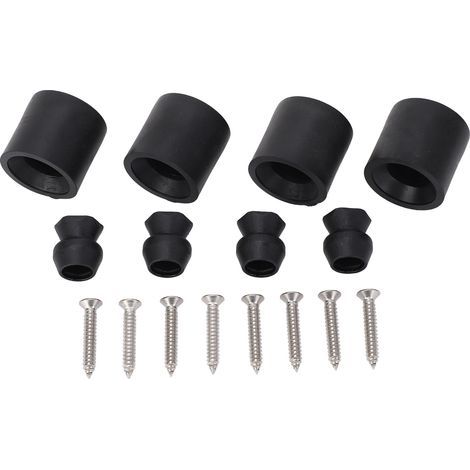 Ortviai Kit de 4 butées caoutchouc pour portes et fenêtres de caravane, remorque ou van – faible épaisseur, anti-choc et anti-vibration (1/5)