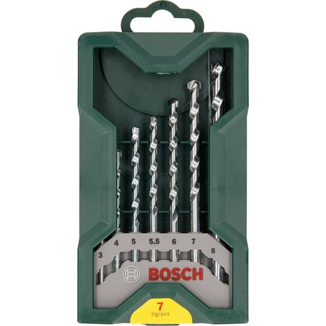 Mini X-Line con 7 brocas para piedra BOSCH 2607019581
