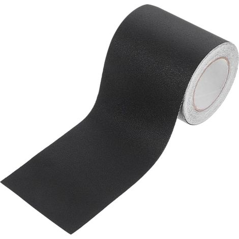Plinthe souple autocollante en PVC noir, 1 rouleau (1/5)