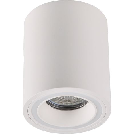 Spot saillie rond blanc GU10 FALCO Polux 323644 IP20 (1/5)