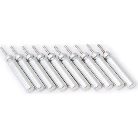 vhbw 10x Batería no recargable (varilla) tipo CR425 compatible con LED, flotadores, pesca, boyas (25 mAh, 3 V, litio)