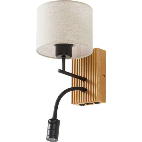 Lucande 'Lieske' in Beige da Tessuto (1/5)