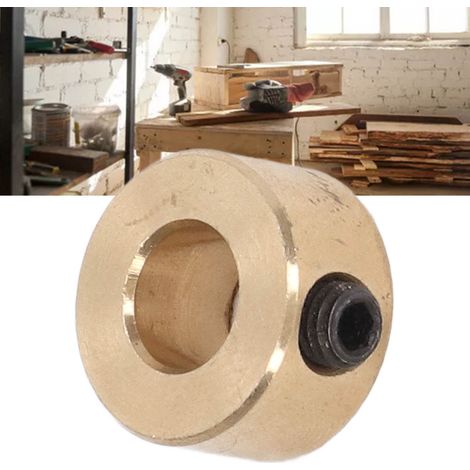Interrupteur de fin de course en laiton pour le positionnement et le verrouillage rapides des forets. Outil de perçage pour le travail du bois, foret de 8 mm. (1/5)