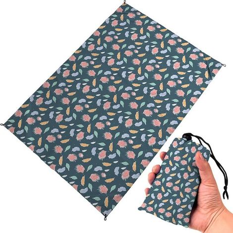 Couverture de pique-nique imperméable, tapis de plage pliable et léger pour pique-nique (1/5)