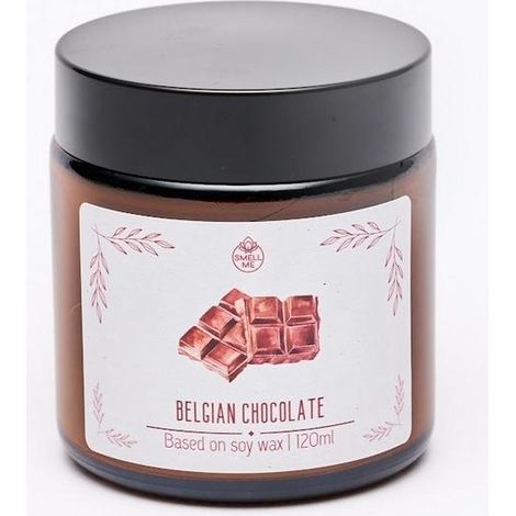 Vela aromática de chocolate belga de 120 ml