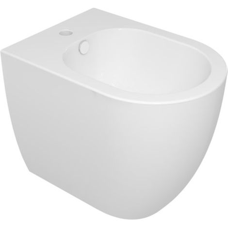 Bidet Like filomuro cm. 52,5x36 bianco lucido di Ceramica GSG