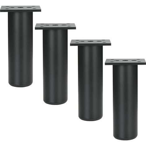 Aluminium Alloy Furniture Legs Kitchen Sofa Table Metal Height 120 mm Black (1/5)