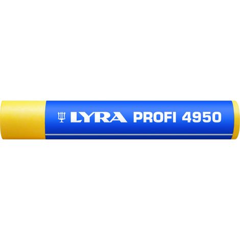 Tiza de marcado lyra profi 4950 cera 90 mm