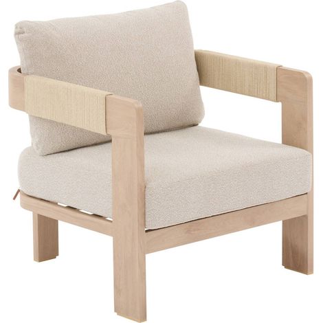 Poltrona da giardino oryna miele - Hespéride