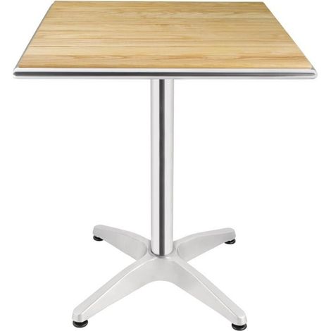 Table Carrée en Bois de Frêne Ø600mm - Bolero (1/5)