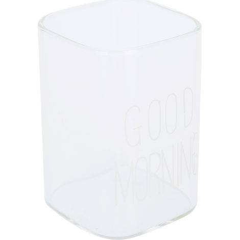 Transparenter Milchbecher, innovativer Kaffeebecher, Teebecher, Trinkglas für Zuhause, White Label, 240 ml (1/5)