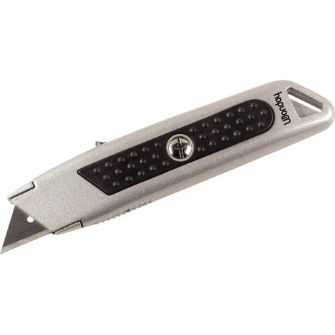 Cutter ouvre carton en métal à lame auto-rétractable (1/2)