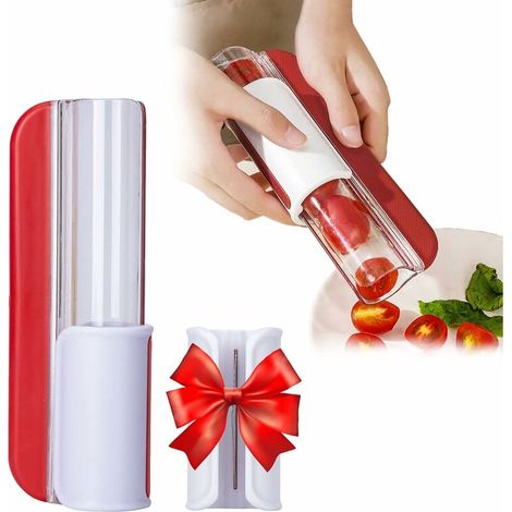 Green Mobility-Zip Slicer (bonus 1 plus blade) Raisin Cutter Tomate Slicer Tomate Slicer Raisin Slicer Strawberry Slicer Cherry Slicer Fruit Cutter Raisin Tomate Slicer - Cool Kitchen Gadget (1/5)