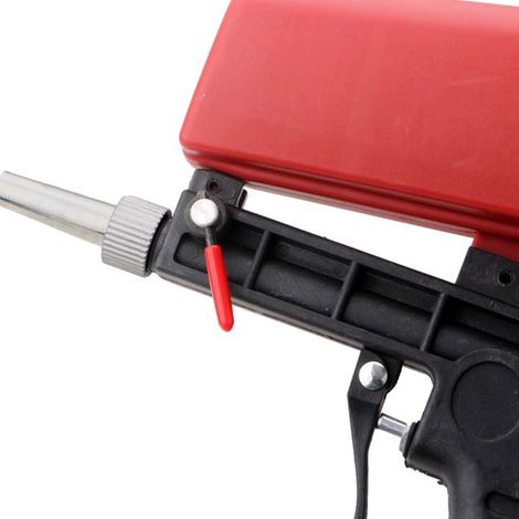 Pistolet sablage pneumatique 90Mpa à main décapant air pour métal rouille polissage rouge 21lbs aluminim (1/5)