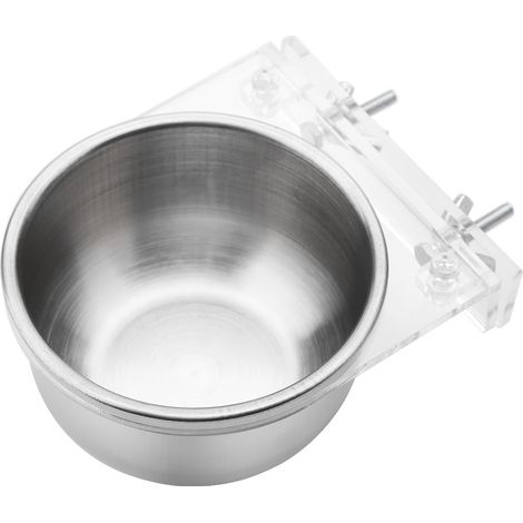 Vogelkäfig-Futter- und Wassernapfständer, Papageienkäfig-Zubehör