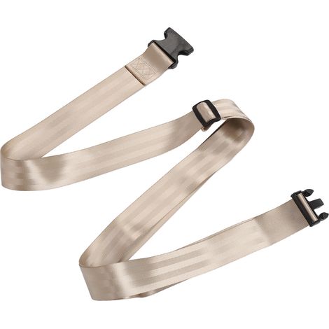 Ceinture d'étirement portable et légère en nylon pour les jambes et les épaules, avec boucle, idéale pour le fitness. (1/5)