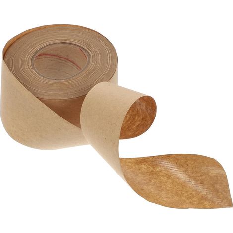 Ruban Adhésif en Papier Kraft Activé par L'eau pour Emballage, Facile à Déchirer, Couleur Kaki, pour Colis DIY et Scellage Rapide (1/5)
